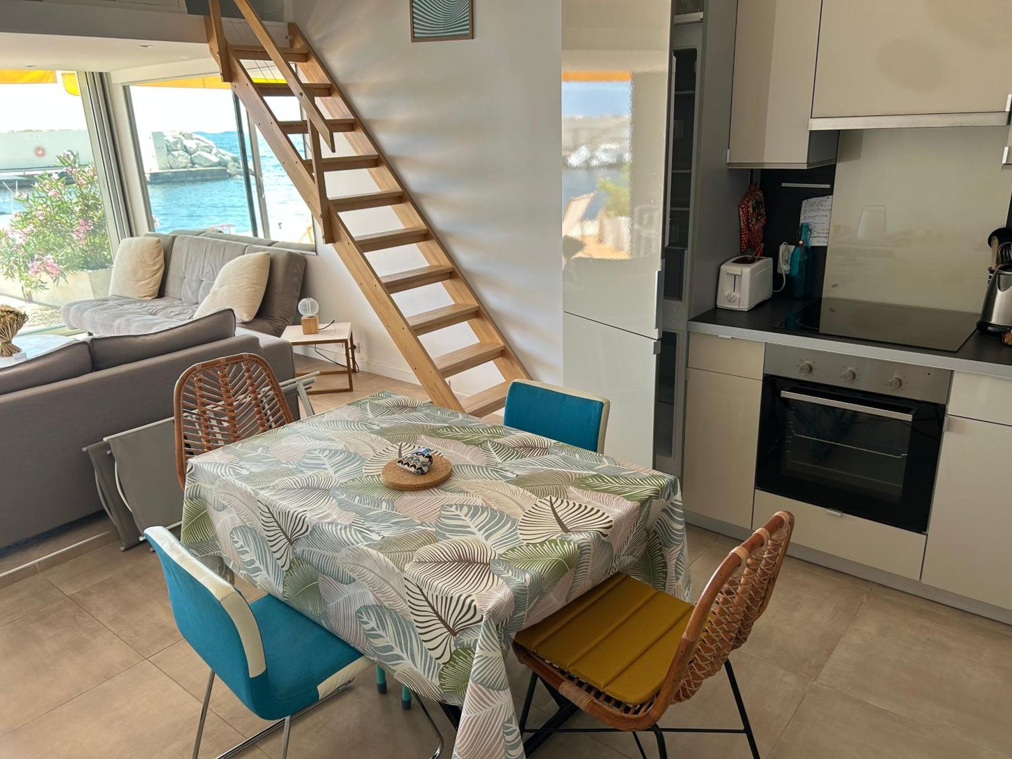 Horizon Bleu Bandol : Appartement Pieds Dans L'Eau المظهر الخارجي الصورة