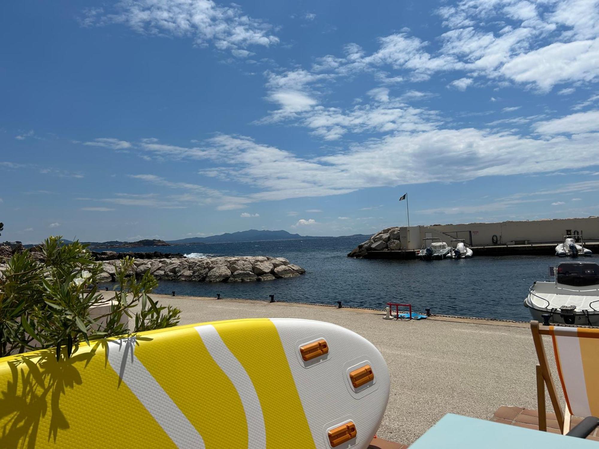 Horizon Bleu Bandol : Appartement Pieds Dans L'Eau المظهر الخارجي الصورة